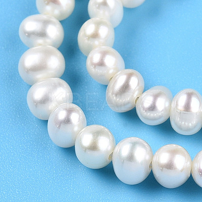 Natural Cultured Freshwater Pearl Beads Strands PEAR-N016-03C-1