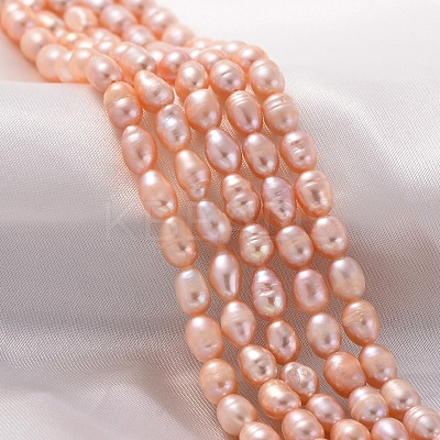Grade A Natural Cultured Freshwater Pearl Beads Strands A23WN011-1