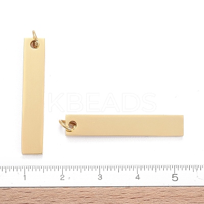 Ion Plating(IP) 304 Stainless Steel Pendants STAS-I311-14B-G-1