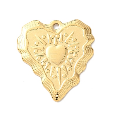 304 Stainless Steel Pendants KK-D503-25G-1