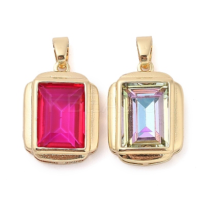 Rack Plating Brass Pendants KK-I710-06-1