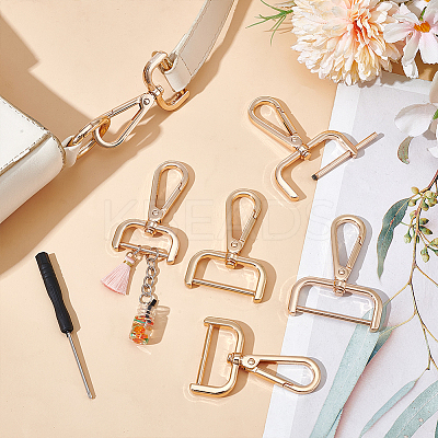 Zinc Alloy Swivel Clasps DIY-OC0013-90-1