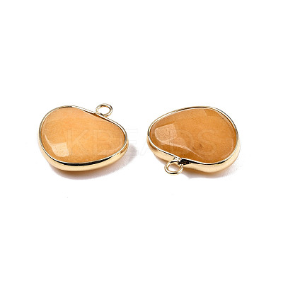 Natural White Jade Pendants G-N326-145A-1