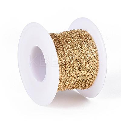 Ion Plating(IP) 304 Stainless Steel Cable Chains CHS-ZX0001-001G-1