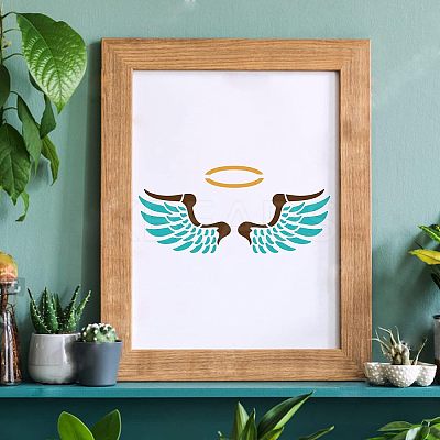 Large Plastic Reusable Drawing Painting Stencils Templates DIY-WH0202-059-1