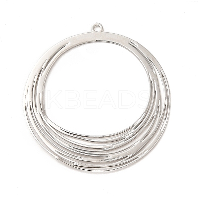 Rack Plating Brass Filigree Big Pendants LS-KKC-T001-22P-1