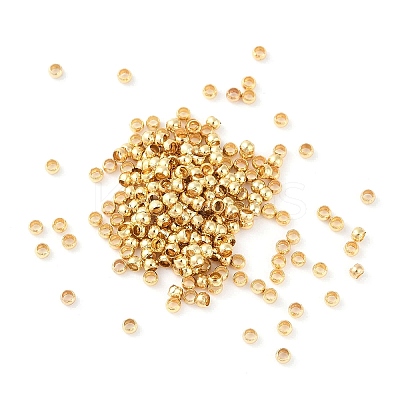 Brass Crimp Beads KK-N254-42A-G-1