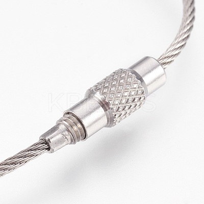 Tarnish Resistant 304 Stainless Steel Bracelet Making LS-BJEW-F167-04P-A-1