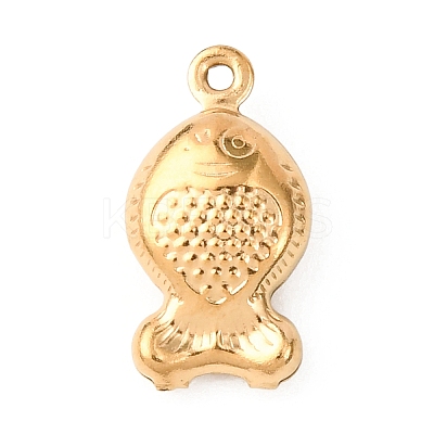304 Stainless Steel Pendants STAS-D129-17G-G-1