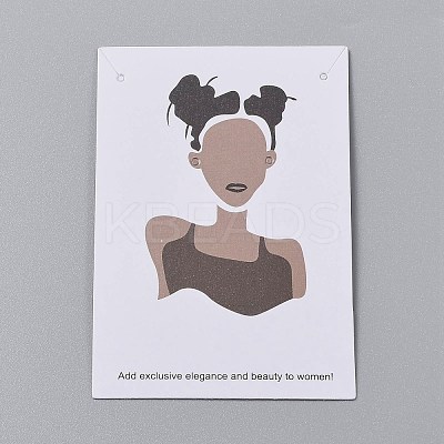 Cardboard Jewelry Display Cards CDIS-H002-02-02-1
