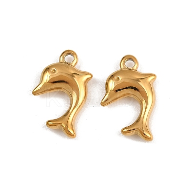 304 Stainless Steel Pendants STAS-G357-06G-03-1