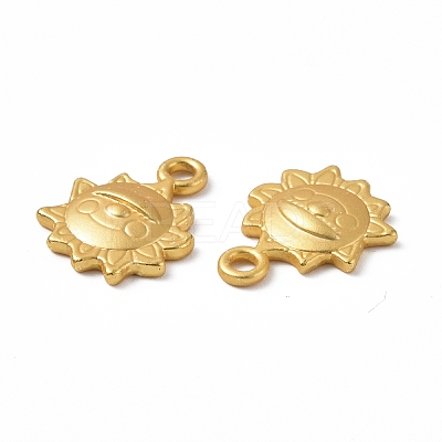 Rack Plating Alloy Pendants PALLOY-I215-03G-1