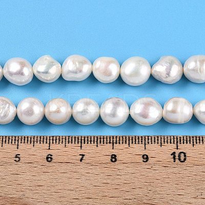 Natural Cultured Freshwater Pearl Beads Strands PEAR-G007-14-01-1