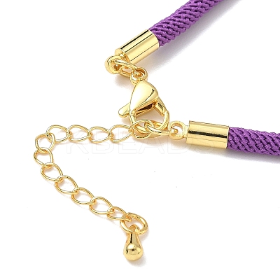 3MM Nylon Milan Cord Necklace Making NJEW-H084-01G-39-1