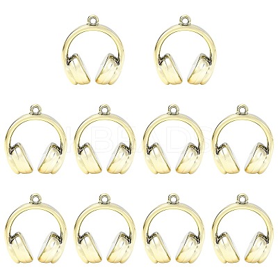 UV Plating Opaque Acrylic Pendants SACR-FZC0001-001J-1