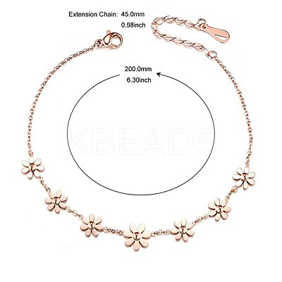 Fabulous Stainless Steel Anklets JA17A-1