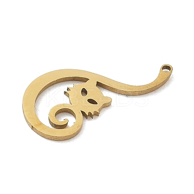 201 Stainless Steel Pendants LS-STAS-H480-06G-1