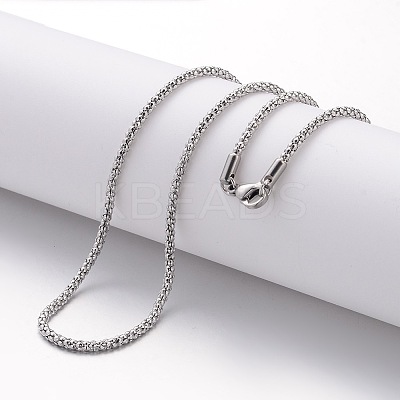 Non-Tarnish 304 Stainless Steel Necklace LS-MAK-K004-02P-1