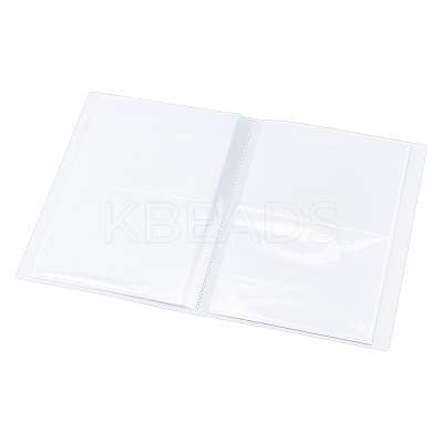 PP Plastic DIY Transparent Photo Album Scrapbooking AJEW-WH0223-26-1