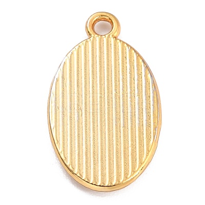Golden Alloy Enamel Pendants KK-P197-16D-1