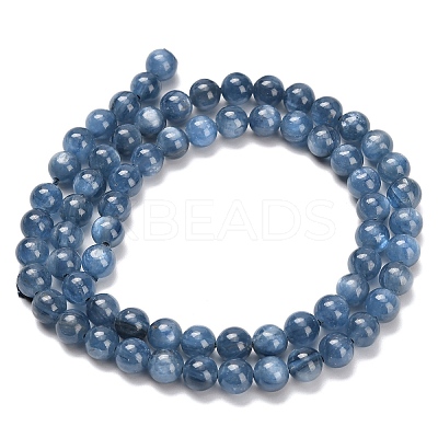 Natural Kyanite Beads Strands G-C259-B01-10mm-02-1