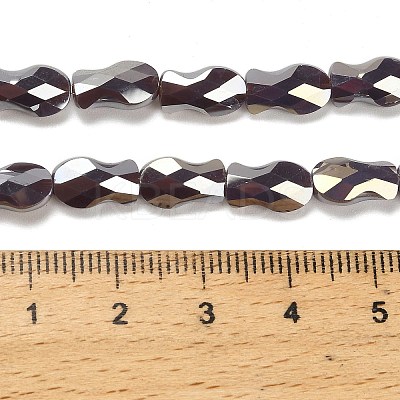 Electroplate Glass Beads Strands EGLA-P066-01A-AB01-1