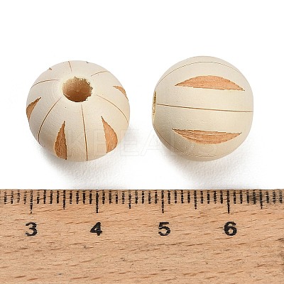 Schima Wood European Beads WD-CBA7A54-01-1