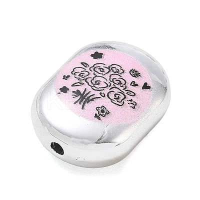 Printed Opaque Acrylic Beads AC-CBA7C46-01E-1