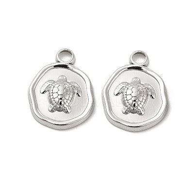 Non-Tarnish 304 Stainless Steel Pendants STAS-B032-14P-1