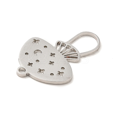 Non-Tarnish 201 Stainless Steel Pendants LS-STAS-E175-06P-1