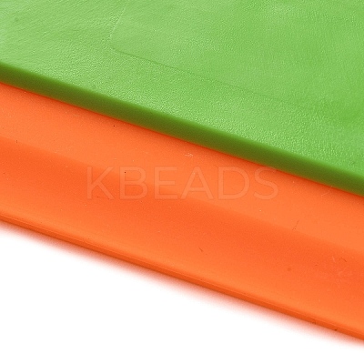 (Defective Closeout Sale: Scratched)2Pcs Flexible Silicone Squeegee AJEW-XCP0002-16-1