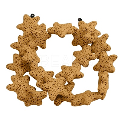 Natural Lava Rock Beads Strands LS-G915-6-1