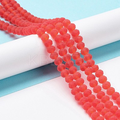 Transparent Glass Beads Strands LS-EGLA-A034-T8mm-MD01-1