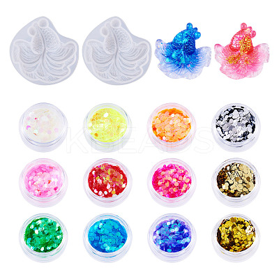 Fish DIY Silicone Molds DIY-TA0011-28C-1
