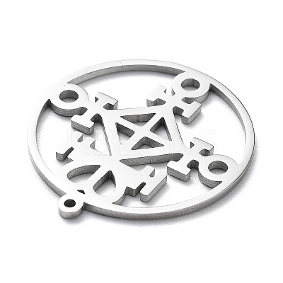 Non-Tarnish 304 Stainless Steel Pendants STAS-D036-09P-1