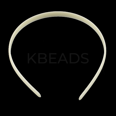 Plain Headwear Hair Accessories Plastic Hair Band Findings OHAR-S186-03-1