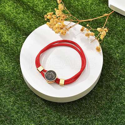 Constellation Nylon Cords Multi-strand Bracelets BJEW-U016-01B-06-1