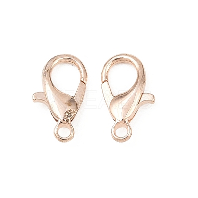 Zinc Alloy Lobster Claw Clasps E102-RG-1