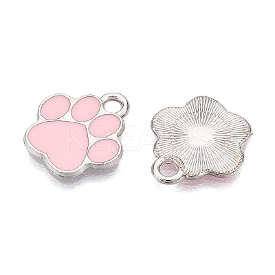 Alloy Enamel Pendants ENAM-T020-41B-RS-1