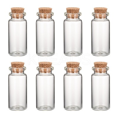 Glass Jar Bead Containers X-CON-Q005-1