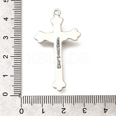 Tibetan Style Alloy Pendants PALLOY-D291-17AS-06-1