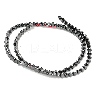 Non-magnetic Synthetic Hematite Beads Strands G-I365-25-1