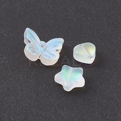 20Pcs 3 Style Electroplate Glass Beads GLAA-YW0001-90-1
