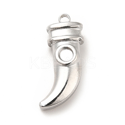 Non-Tarnish 304 Stainless Steel Pendant Cabochons Settings STAS-P312-17P-1