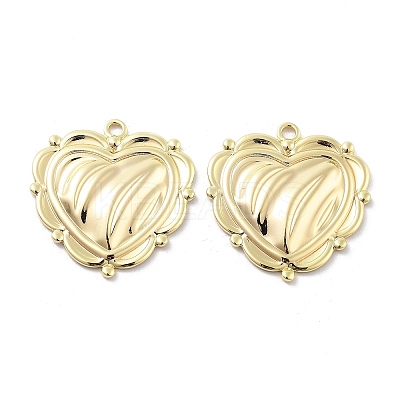 Valentine‘s Day Brass Pendants KK-H462-06G-1
