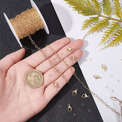 DIY Chain Bracelet Necklace Making Kit DIY-BBC0001-17-1