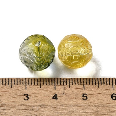 Transparent Glass Beads GLAA-D025-03B-1