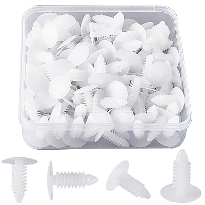100Pcs Nylon Gauge Rivets FIND-GF0005-72B-1