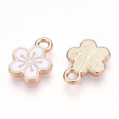 Alloy Enamel Charms ENAM-T022-07B-1