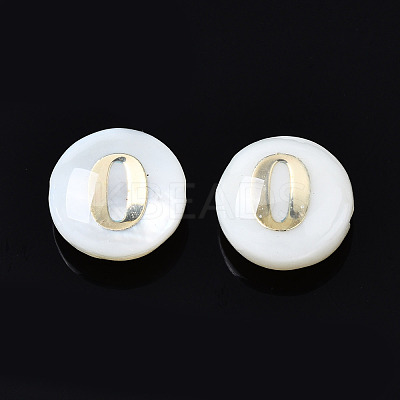 Natural Freshwater Shell Beads SHEL-N003-20-00-1